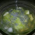Cooksnap dari Melanie untuk resep Es Melon Serut Selasih Bancakan