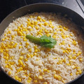 El cooksnap de Tyma Paredes cuando hizo Arroz blanco con elote.