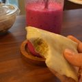 Cooksnap dari Candra Dewi untuk resep Sumping Biu (Nagasari) ala Bali - Gluten Free