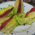 El cooksnap de Ana Maria Liñan cuando hizo Cogollos de lechuga con anchoa.