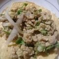 El cooksnap de Vanessa U. F cuando hizo Aguachile fácil, (de soya).