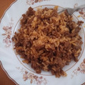 El cooksnap de Aranxa Fernandez cuando hizo Arroz con carne picada.