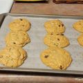 Angela's cooksnap of when they made Sara's famous chocolate chip cookies.
