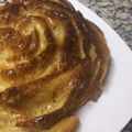 El cooksnap de Tatiana C cuando hizo Queque de Manzana.