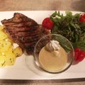 Mónika Bor Cooksnap-ja, amikor elkészítette a(z) Sült marhaszelet borsmártással, pirított burgonyával receptet.