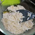 Cooksnap hidayati chemat semasa beliau membuat Nasi Lemak Bilis Telur.