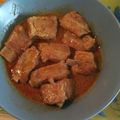 El cooksnap de vanne🤗 cuando hizo Costillar de cerdo en salsa con espárragos.