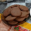 El cooksnap de Ines 🇺🇾 cuando hizo Galletitas de chocolate sin manteca y con Nesquik.