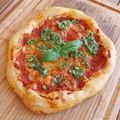 El cooksnap de Toni Martín cuando hizo Pizza v2 de butifarra y cebolla.