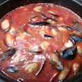 El cooksnap de Gabriel cuando hizo Mejillones en salsa picante.