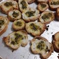 El cooksnap de Carolina Espinoza cuando hizo Tostadas saborizadas.