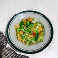 Cooksnap dari Nyanyah untuk resep Sawi Sosis Saus Tiram