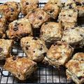 Cooksnap dari Jihan Kitchen Log untuk resep Raisin Oatmeal Scones ala Starbuck