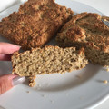 El cooksnap de Agostina cuando hizo Budín de banana con jengibre y limón saludable y Fit😍.