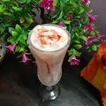 Gunjan Gupta का कुकस्नैप जब उन्होंने रूह अफ़ज़ा लस्सी (rooh afza lassi recipe in Hindi) बनाया था।