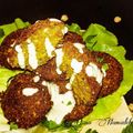 Dano Hamadeh's cooksnap of when they made Authentic Lebanese Falafel.