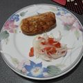 El cooksnap de Anita Sanguinetti cuando hizo Papa rellena.