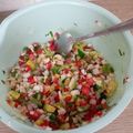 El cooksnap de Gisella Araya cuando hizo Ceviche de kanikama.
