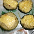 El cooksnap de cezai cuando hizo Zapallitos rellenos de arroz integral.