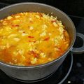 El cooksnap de Marta cuando hizo Arroz caldoso con pollo.