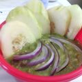 El cooksnap de Fathy Padilla cuando hizo Guacamole fácil.