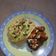 Cooksnap dari mama cc untuk resep Spaghetti Carbonara dan chicken katsu (pakai susu)