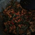 Cooksnap dari Dapoer ummi untuk resep Oreg tempe basah kacang panjang