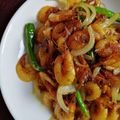 Cooksnap Julia ALeen Aireish semasa beliau membuat Udang Goreng Kunyit ❤️.