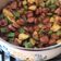 El cooksnap de Claudia Rojas cuando hizo Calabazas en chipotle.