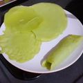 Cooksnap dari mitmit untuk resep Dadar gulung kelapa muda parut