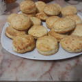 El cooksnap de Gabii Cabral cuando hizo Scones de queso.