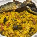 Brenda Njemanze's cooksnap of when they made Rice and Beans Jollof.