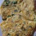 El cooksnap de Camila Inchauspe cuando hizo Omelette de cebolla de verdeo.