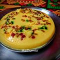  Dr.Madhumita Mishra's cooksnap of when they made Custard pudding.