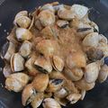 Cooksnap dari Frida untuk resep Kerang kepah n udang saus padang