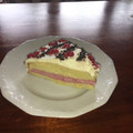 El cooksnap de Maite cuando hizo Tarta de frambuesa con grosellas 🍰⭐️❤️.