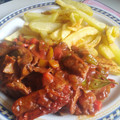 El cooksnap de Blckcurry cuando hizo Estofado de cerdo al vino tinto.