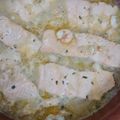 El cooksnap de Loli Rey cuando hizo Merluza en salsa de gambas.
