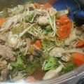 El cooksnap de Aydee Gtz cuando hizo Chop suey de res a la mexicana.