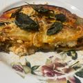 El cooksnap de Pablo Medina cuando hizo Lasagna de berenjenas con jamón y queso. Una delicia 😋.