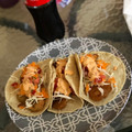 El cooksnap de magdalena cuando hizo Tacos de camarón y pescado estilo baja.