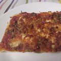 El cooksnap de Luis Mesa cuando hizo Pizza de carne picada y verduras.