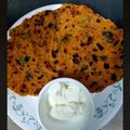 Shilpa Karia's cooksnap of when they made ખીચડી નાં થેપલા.