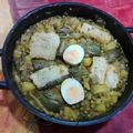 El cooksnap de Rafel Curto cuando hizo Bacalao a la catalana.