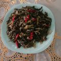 Cooksnap dari Vini Kumbayanti untuk resep Tumis daun pepaya teri nasi