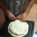 El cooksnap de Diogenes cuando hizo Tarta de Jamón y Queso.
