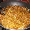 Laszlo Szikszo Cooksnap-ja, amikor elkészítette a(z) Kínai pirított tészta Kittina módra receptet.