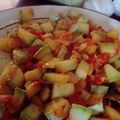 El cooksnap de Santiago Barragan cuando hizo Calabazas a la mexicana.