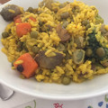 El cooksnap de Marieta cuando hizo Arroz con verduras y merluza.