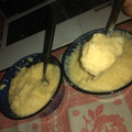 El cooksnap de Laura Premazzi cuando hizo Postre de polenta con leche.